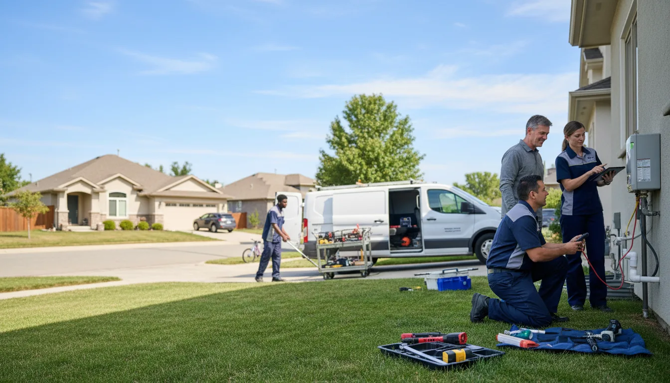 Tankless water heater service in Hinckley, UT